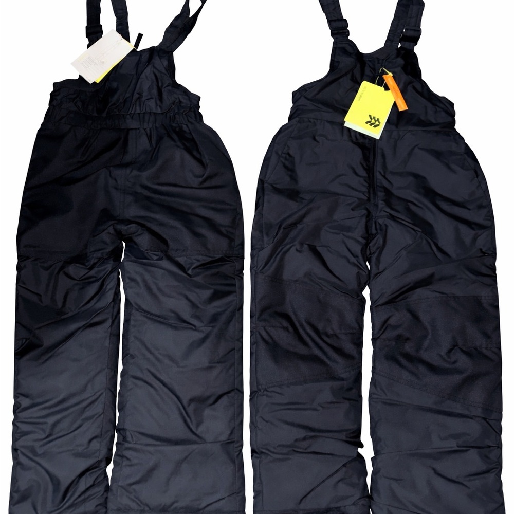 All in Motion Kids Black Snow Bibs
